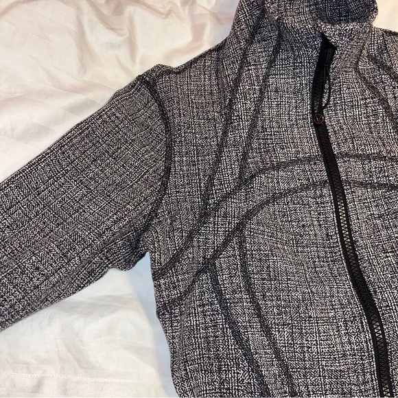 Lululemon Define Zip Up Jacket Coco Pique Black - Picture 6 of 16